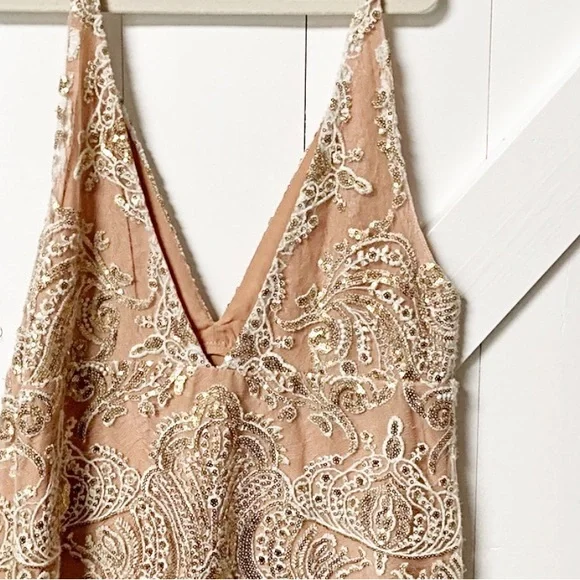 Free People 🌟 Sequin Mini Dress 🌟Date Night Dress - Picture 6 of 10